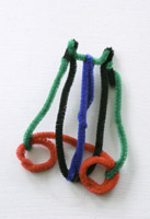 male pipe cleaner genitals - front