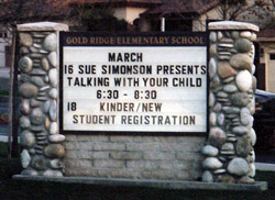 Announcing Sue Simonson
